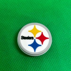 -🌼 (3/$8 or 5/$15) NEW “NFL Pittsburgh Steelers” Fun Croc Shoe Charm Collection